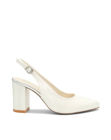 Paradox London Alston High Block Heel Courts