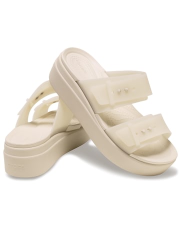 Crocs Brooklyn Buckle Low Wedge