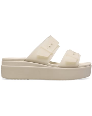 Crocs Brooklyn Buckle Low Wedge
