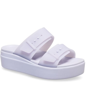 Crocs Brooklyn Buckle Low Wedge
