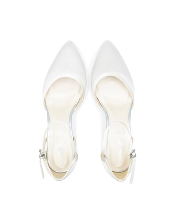 Paradox London Aviana Mid Block Heel Courts