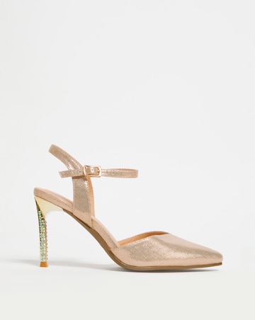 Joanna Hope Diamante Heel Occasion Shoe - Extra Wide Fit (EEE)