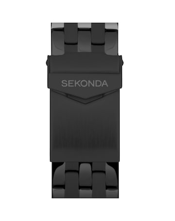 Sekonda Speed Mens Black Dual Time Watch