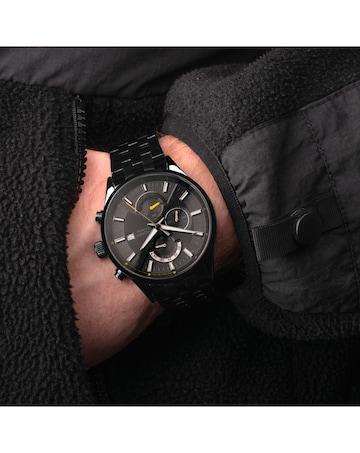 Sekonda Speed Mens Black Dual Time Watch