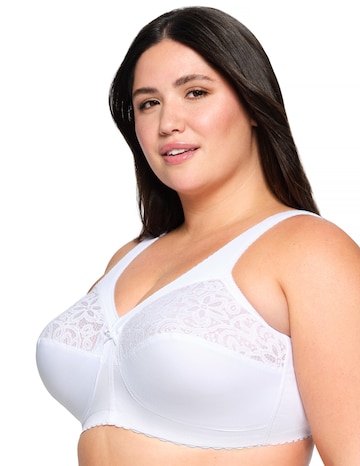 Glamorise Plus Size MagicLift Cotton Support Bra 1001