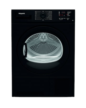 Hotpoint C HD C82 BBGD UK Condenser Tumble Dryer 8kg - Black