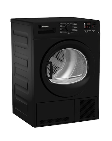 Hotpoint C HD C82 BBGD UK Condenser Tumble Dryer 8kg - Black