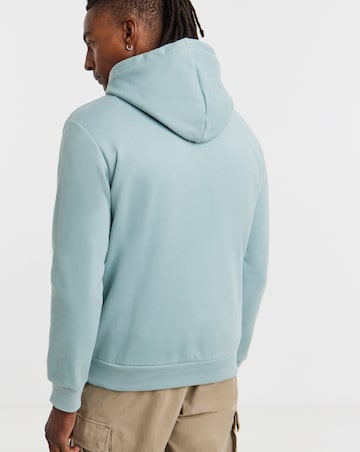 Timberland Hampthon Tonal Logo Hoodie - Blue