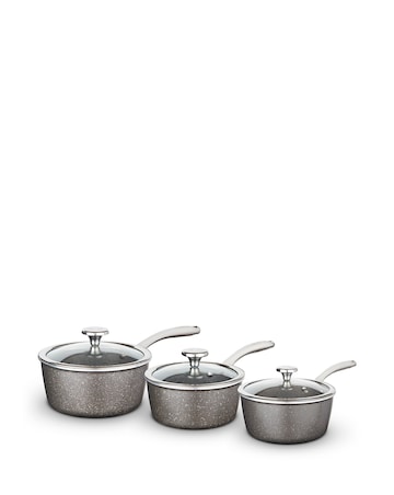 Tower 3 Piece Saucepan Set 18,20,22 CM