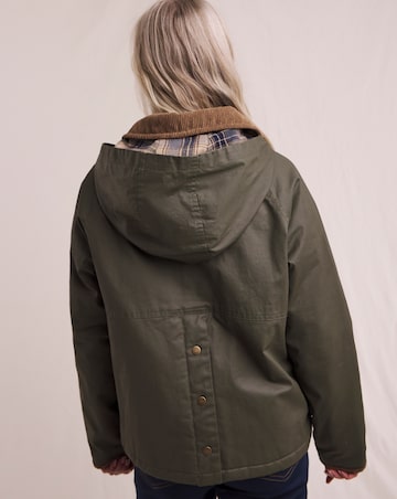 Julipa Cord Wax Look Padded Jacket
