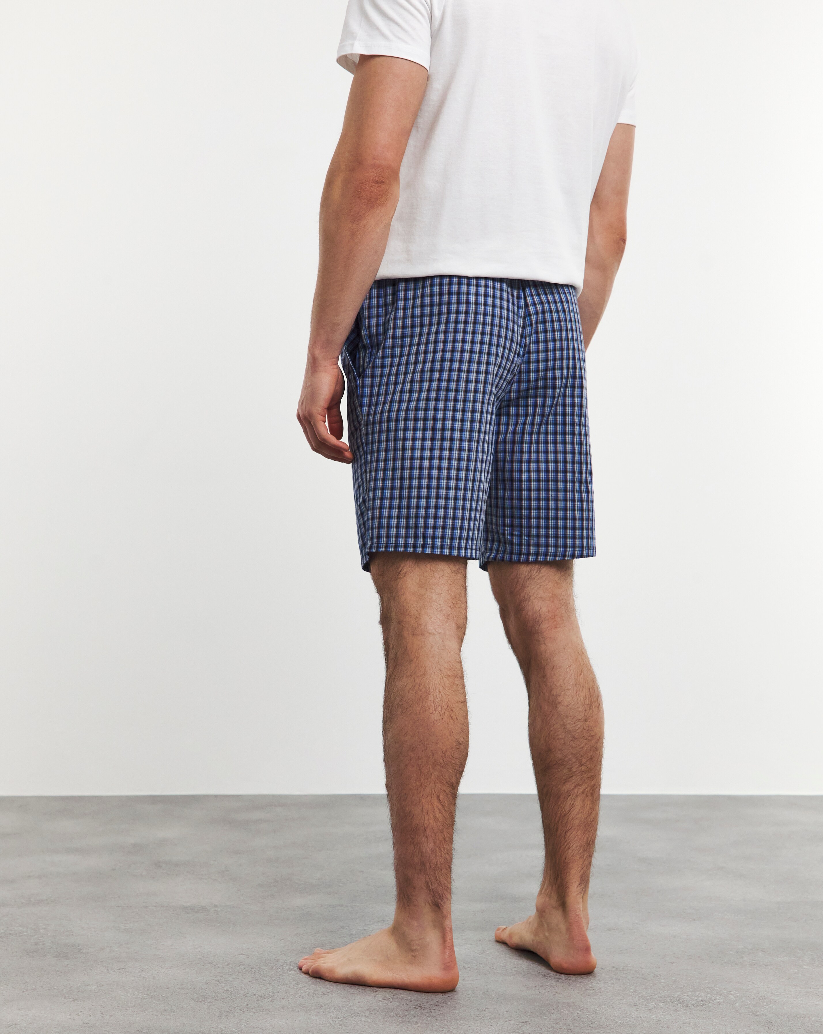 【PORTERNA】Moiffer Check Shorts 2 Pack Woven Check Shorts | Premier Man