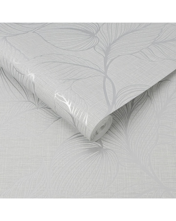 Boutique Moonstone Royal Palm Tropical Wallpaper