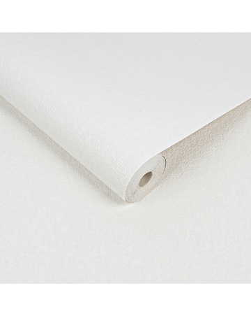 Superfresco Paintable Hessian White Durable Heavy Duty Textured Wallpaper