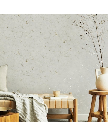 Superfresco Easy Gilded Plaster Neutral Pale Gold Wallpaper
