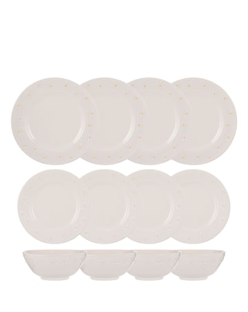 Price & Kensington Daisy 12 Piece Dinner Set