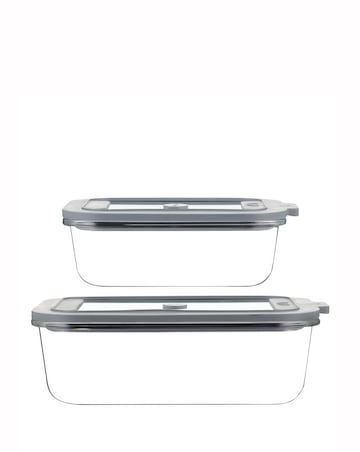 Kilner New Fresh Storage Set of 2 Rectangle