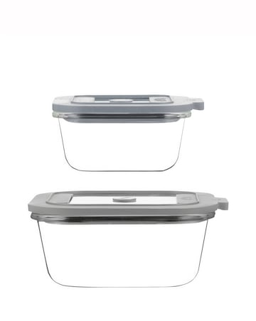 Kilner New Fresh Storage Set of 2 Square