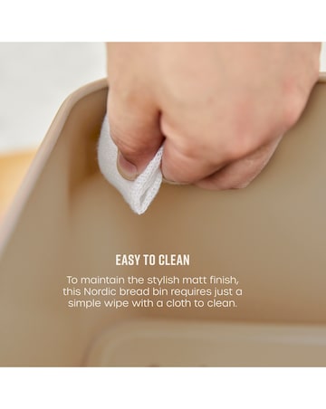 Swan Nordic Bread Bin Oatmeal