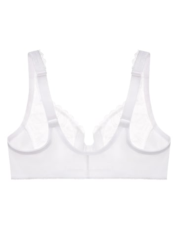 Glamorise Plus Size WonderWire Lace Front-Fastening 9245