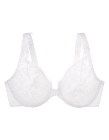 Glamorise Plus Size WonderWire Lace Front-Fastening 9245