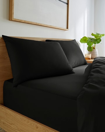 Easy Care Plain Dye Extra Deep Fitted Sheet