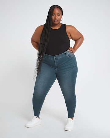 Simply Be 24/7 Vintage Indigo Skinny Jeans