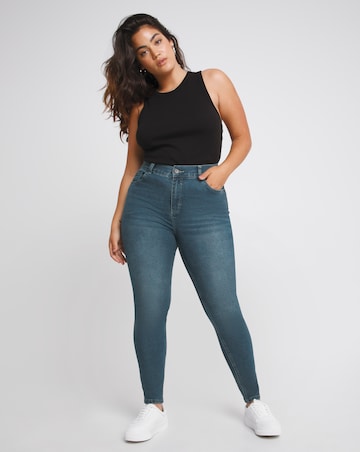 Simply Be 24/7 Vintage Indigo Skinny Jeans