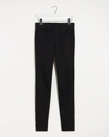 Simply Be Bella Black Pull On Slim Leg Jeggings