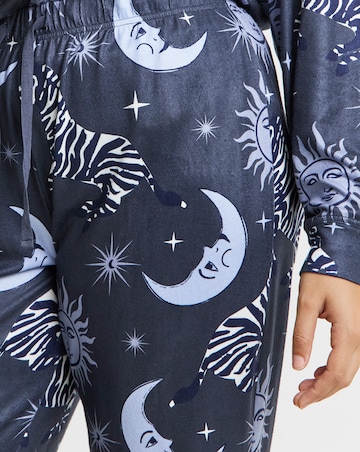 Simply Be Celestial Zebra Supersoft Pyjama Twosie