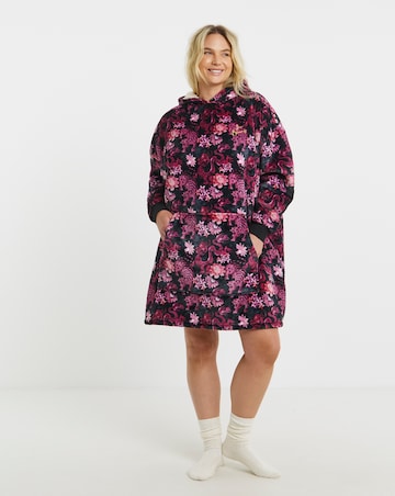 Joe Browns Animal Print Hooded Lounge Dress
