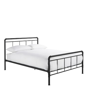 Bowen Metal Bed Frame with 3 Layer Memory Foam Hybrid Mattress