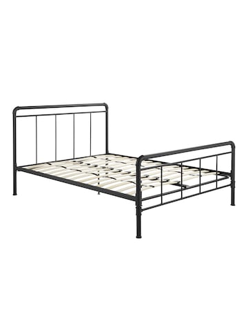 Bowen Metal Bed Frame with 3 Layer Memory Foam Hybrid Mattress