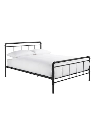 Bowen Metal Bed Frame with 3 Layer Memory Foam Hybrid Mattress