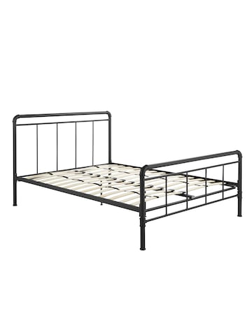 Bowen Metal Bed Frame with 3 Layer Memory Foam Hybrid Mattress