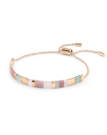 Radley 18ct Rose Gold  Semi Precious Stone Friendship Bracelet