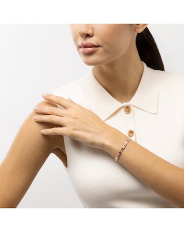 Radley 18ct Rose Gold  Semi Precious Stone Friendship Bracelet