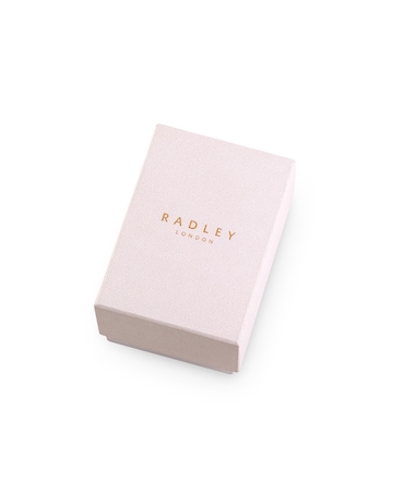 Radley Rose Gold Plated 36mm Stone Set Cobweb Leather Strap