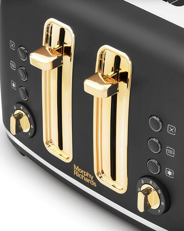 Morphy Richards 242046 Accents Ocean Black Toaster