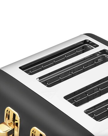 Morphy Richards 242046 Accents Ocean Black Toaster