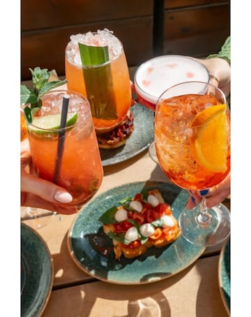 Dinner & Cocktails for Two at New York Inspired Bar E-Voucher - 8 UK Locations