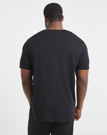 Jack & Jones Everest Logo PJ Set - Black