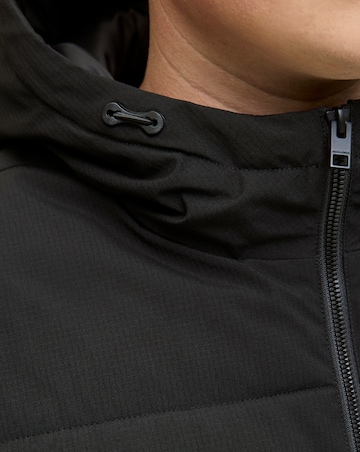 Jack & Jones Global Puffer Coat - Black