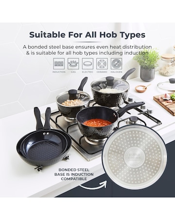 Tower Diamo 5 Piece Cookware Set