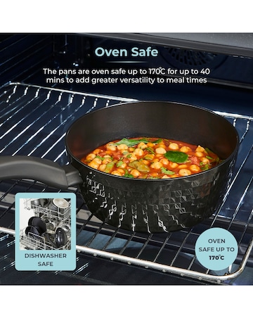 Tower Diamo 5 Piece Cookware Set