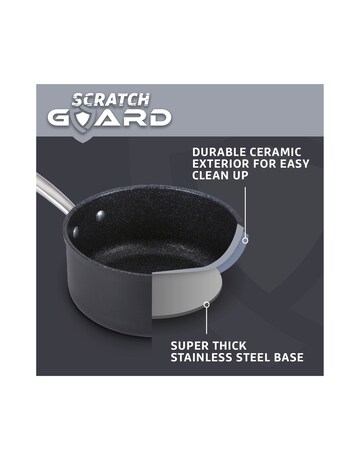 Prestige Scratch Guard Saucepan Set 16,18,20 CM