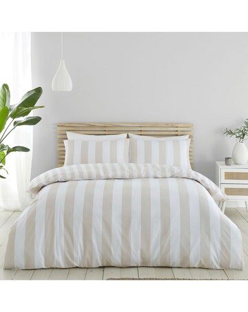 Catherine Lansfield Cove Stripe Duvet Set