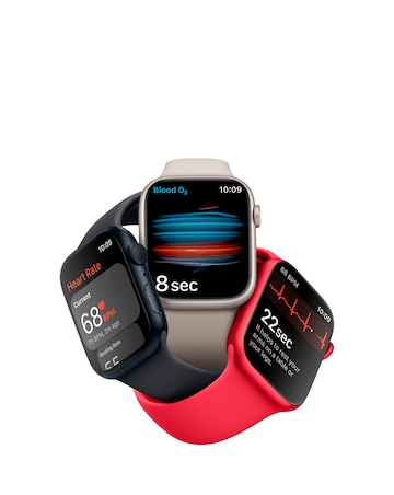 Apple Watch Series 8 GPS 41mm Starlight Aluminium Case with Starlight Sport Band