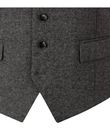 Skopes Fox Suit Waistcoat Charcoal