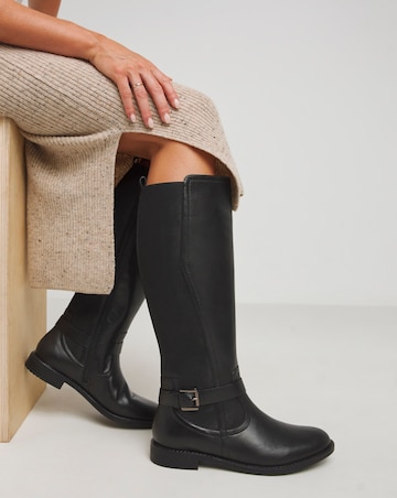 Fala Leather Riding Boots - Extra Wide Fit (EEE) & Super Curvy Calf