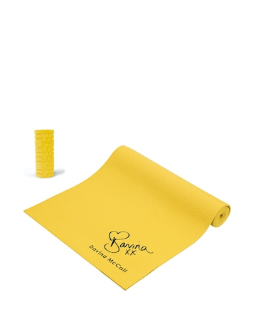 Davina Yoga Mat & Foam Roller Kit